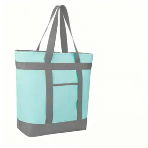Insulated Reusable Tote Bag Grocery Shopping WomenMen, PizzaFood Delivery Bag To Keep Food ColdHot EatsDoordashGrubub, Cooler Bags TravelBeachPicnic, Cooler Bag,