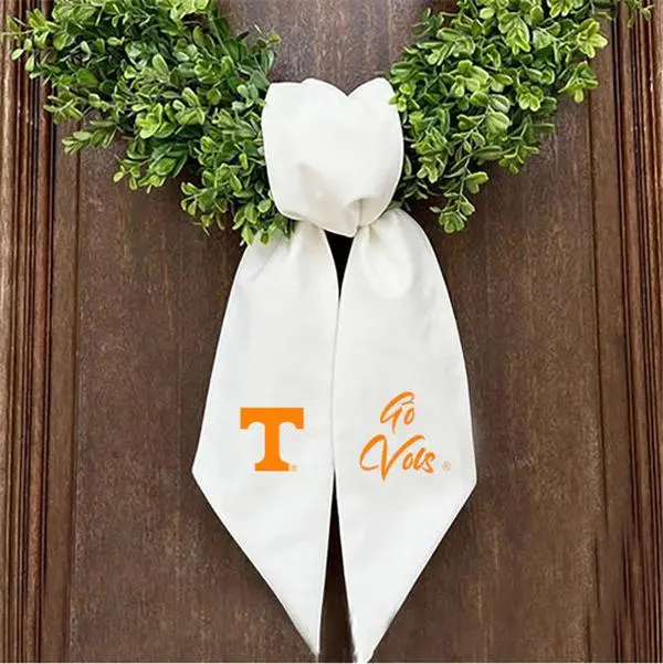 Tennessee Embroidered Wreath Sash