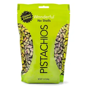 Wonderful Roasted and Salted No Shells Pistachios 340 g