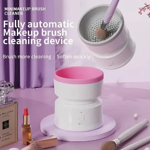 Automatic Makeup Brush Cleaner