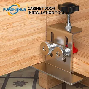 Multi-Functional Door Installation Tool, Cabinet Door Positioning Aid, Woodworking Auxiliary Device, Furniture Assembly Helper