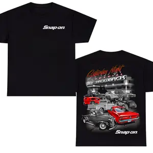 Snap-on Saturday Night Special Throwback T-Shirt – Vintage Classic Car Show Graphic Tee, Retro Muscle Car & Hot Rod Streetwear Shirt, Soft Cotton Unisex Automotive Apparel Gift