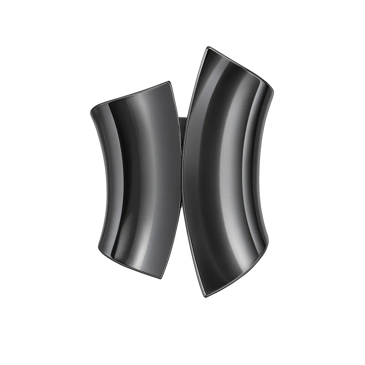 Wave Sweater Sweatshirt Cuff -Gun Metal