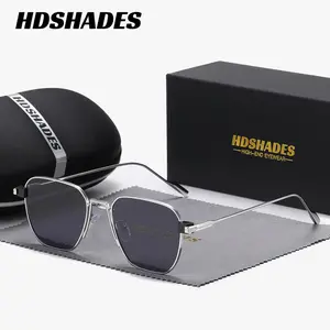 HDSHADES Unisex Sporty-looking Full-frame Sunglasses Square Frame Durable Outdoor-friendly Sunglasses UV400
