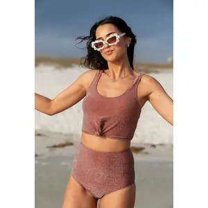 Traveler Top | Cranberry Shimmer