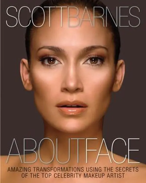 Used Hardcover Book - About Face: Celebrity Makeup Tutorials & Techniques With Beauty Products by Scott Barnes (Fair Winds Press, English)