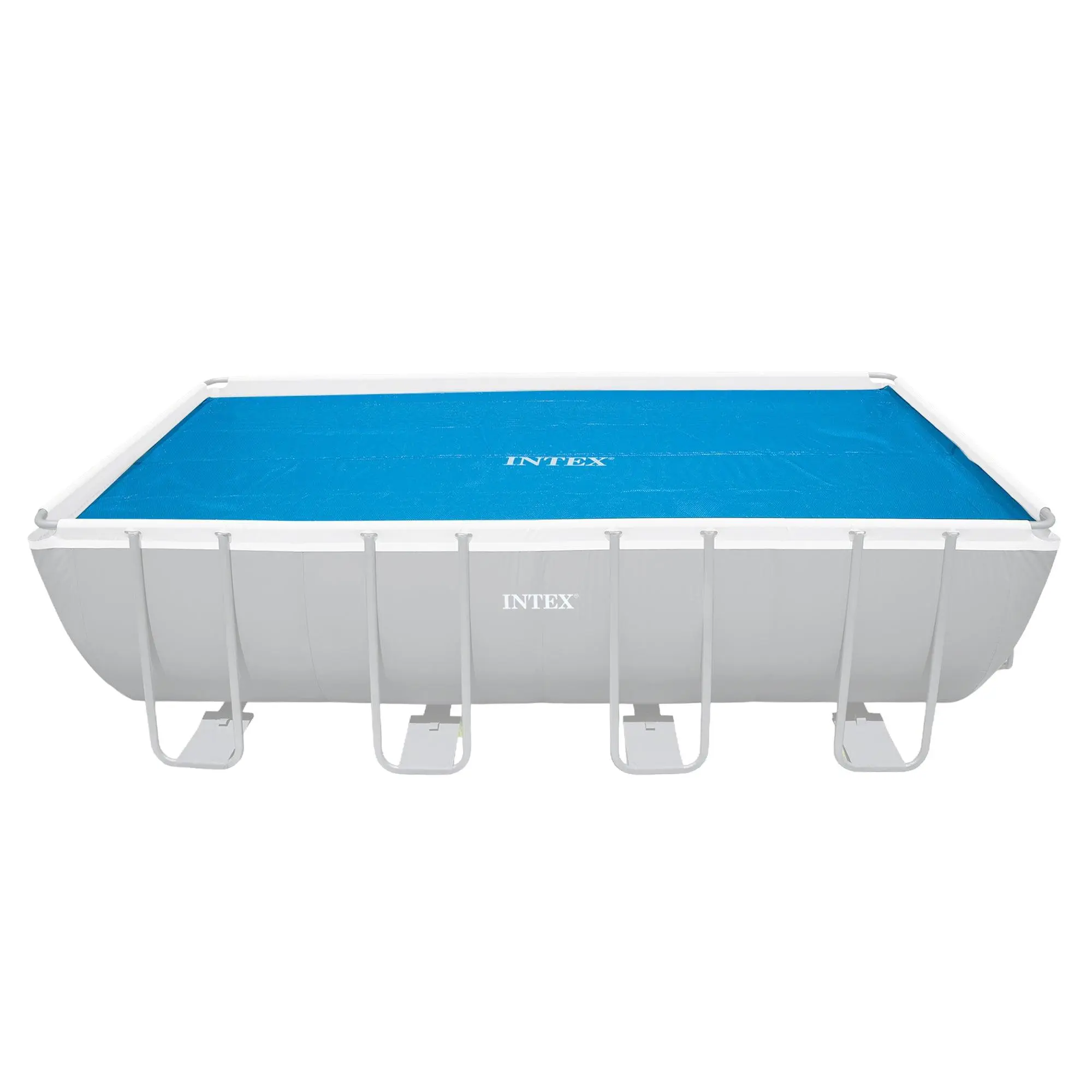 Intex Solar Pool Cover for 18' x 9' Rectangular Frame Swimming Pools, Cover Only