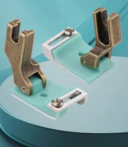 Multi-Use Sewing Presser Foot for lockstitch machine, Edge Binding, Hemming, Webbing Guide, Lace Stitching Sewing Machine Accessory