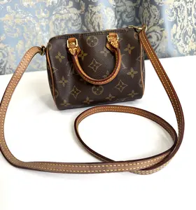 Pre-owned Louis Vuitton CANVAS Crossbody Bags LV SPEEDY NANO