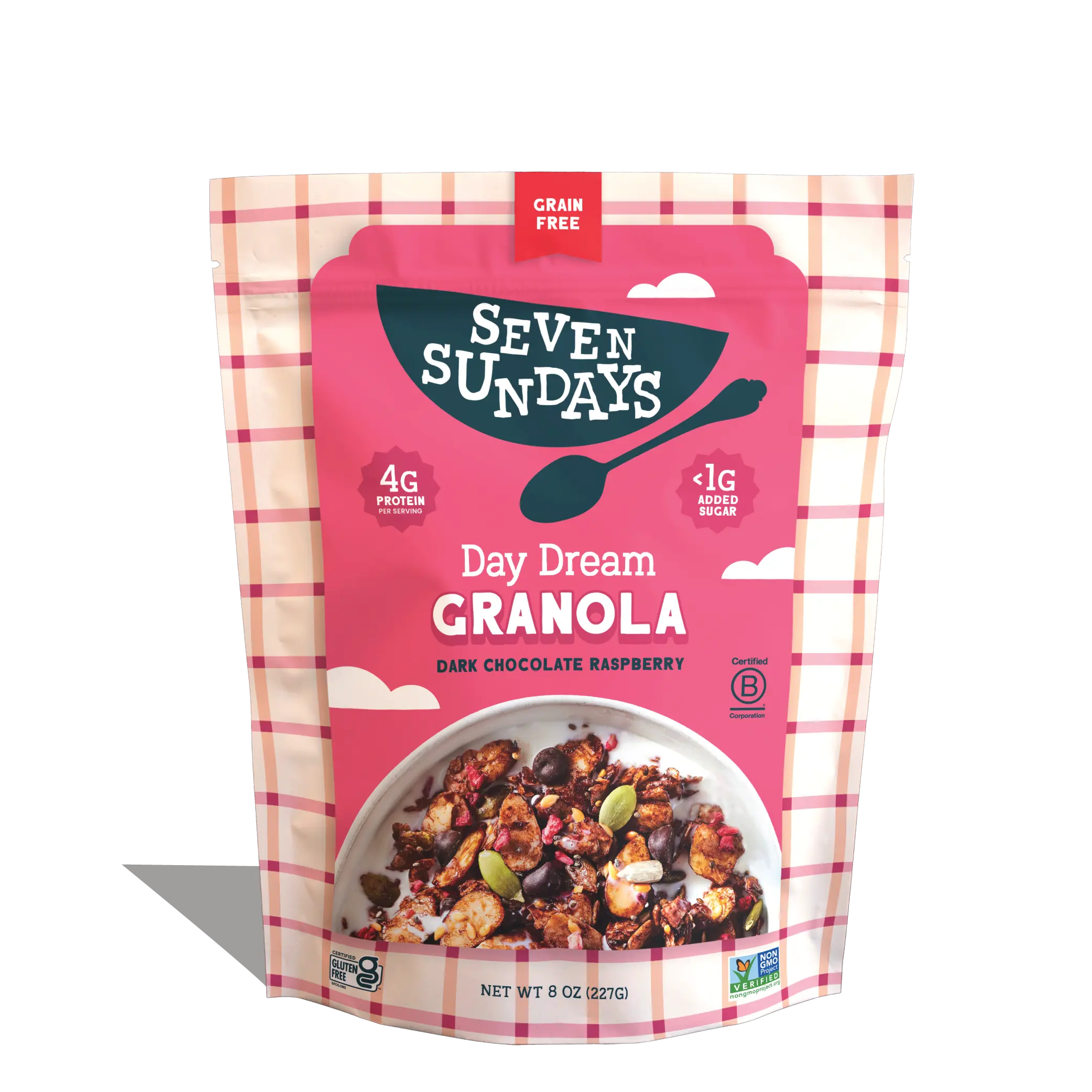 Day Dream Chocolate Raspberry Grain-Free Granola, 8oz