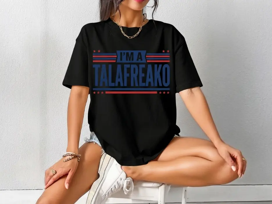 Talafreako 2026 Graphic T-Shirt, Unisex Oversized Fit Streetwear Top in Heavyweight Ring-Spun Cotton, Crew Neck with Vivid Graphics