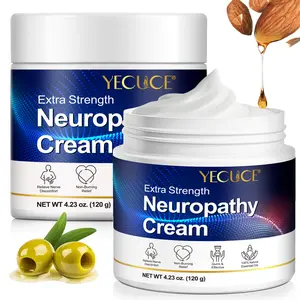 Yecuce Neurocalm Cream 120g Bottle, Natural Plant Oils & Essential Oils, Therapeutic Relieves Nerve Discomfort & Muscle Tension, Deep Moisturizing Skin Care