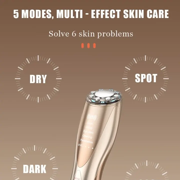 GlowLift Beauty RF & EMS Facial Lifting Device Achieve Radiant