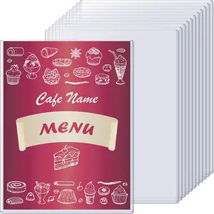 12 count 8.5" x 11" Rigid Print Protectors, Clear Hard Plastic Page Sheet Protectors, Hard Plastic Sleeves for Paper Photo Poster,Birth Certificate Document Holder