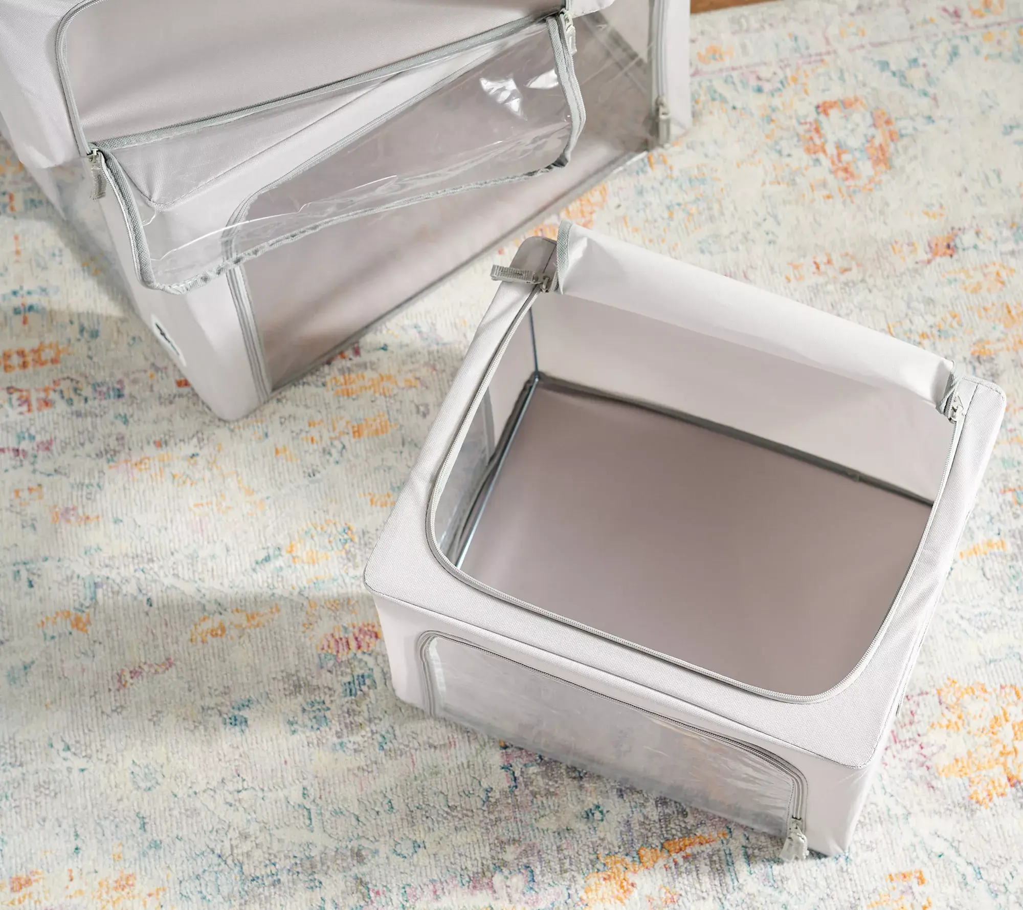 Periea S/3 Collapsible Small, Medium and Large Storage Boxes