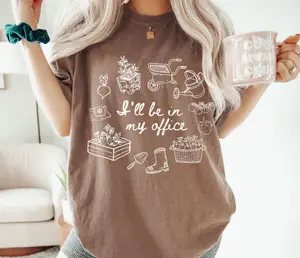 Comfort Colors Gardening Shirt, Plants Lover Shirt For Gardener Gift Farmers Market Tee Cottage Core Clothes Shirts For Gardening Moms