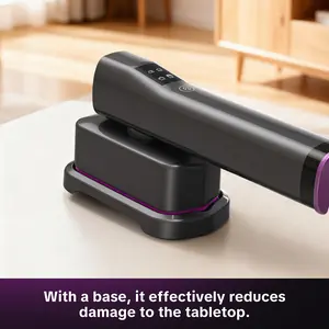 Newest 2-in-1 Steam Iron & Clothes Steamer - Handheld Portable Garment Wrinkle Remover, Fast