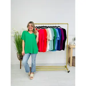 Go With The Flow Top in Multiple Colors!