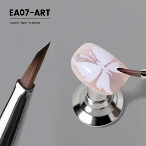 YOKEFELLOW EliteAlly Nail Art Brush EA07 ART 3D Angle Nail Brush for Drawing Petals and Butterflies, Watercolor Paint Brushes for Oil Painting, Professional Nail Tool( EA07 ART )