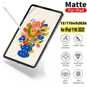 High-Quality Pet Screen Protector Film, Compatible with iPad (air4/5/6/7), Anti-Fingerprint & Scratch Resistant, Full Coverage Display Guard