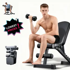The Ultimate Home Gym Addition Adjustable Workout Bench with Leg Extension Preacher Pad 1100LBS Capacity for Full Body Strength Training gym  accessories Adjustable Foldable Weight Bench foldable workout strength  training  bench