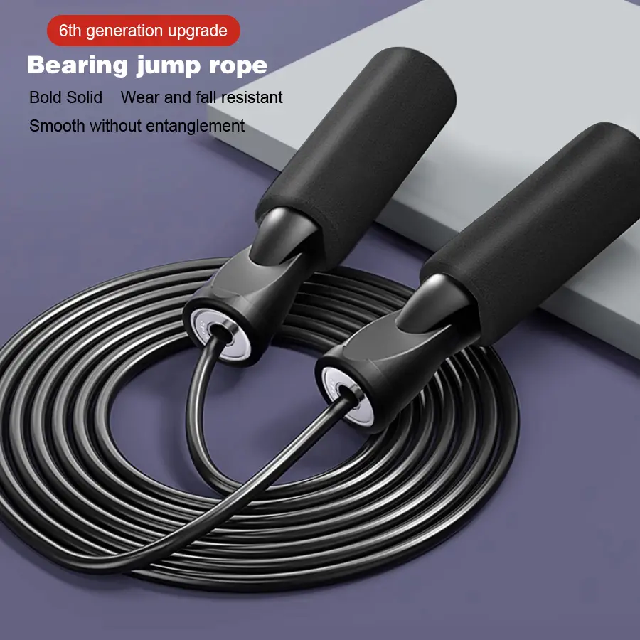 High-Speed Bearing Steel Jump Rope, Professional Fitness Training Rope, Durable Home Use Exercise Equipment, Ideal for Gym Workouts, Fitness Enthusiasts, Fitness Skipping Rope
