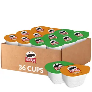 Pringles Potato Crisps Chips, Snack Stacks, Lunch Snacks, Office and Kids Snacks, Variety Pack (36 Cups)