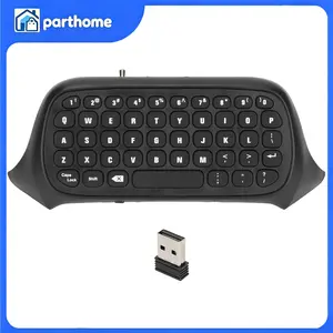 Wireless Mini Keypad Chatpad Keyboard for Xbox Series X/S Controller, Game Accessories with Headset Plug & Receiver