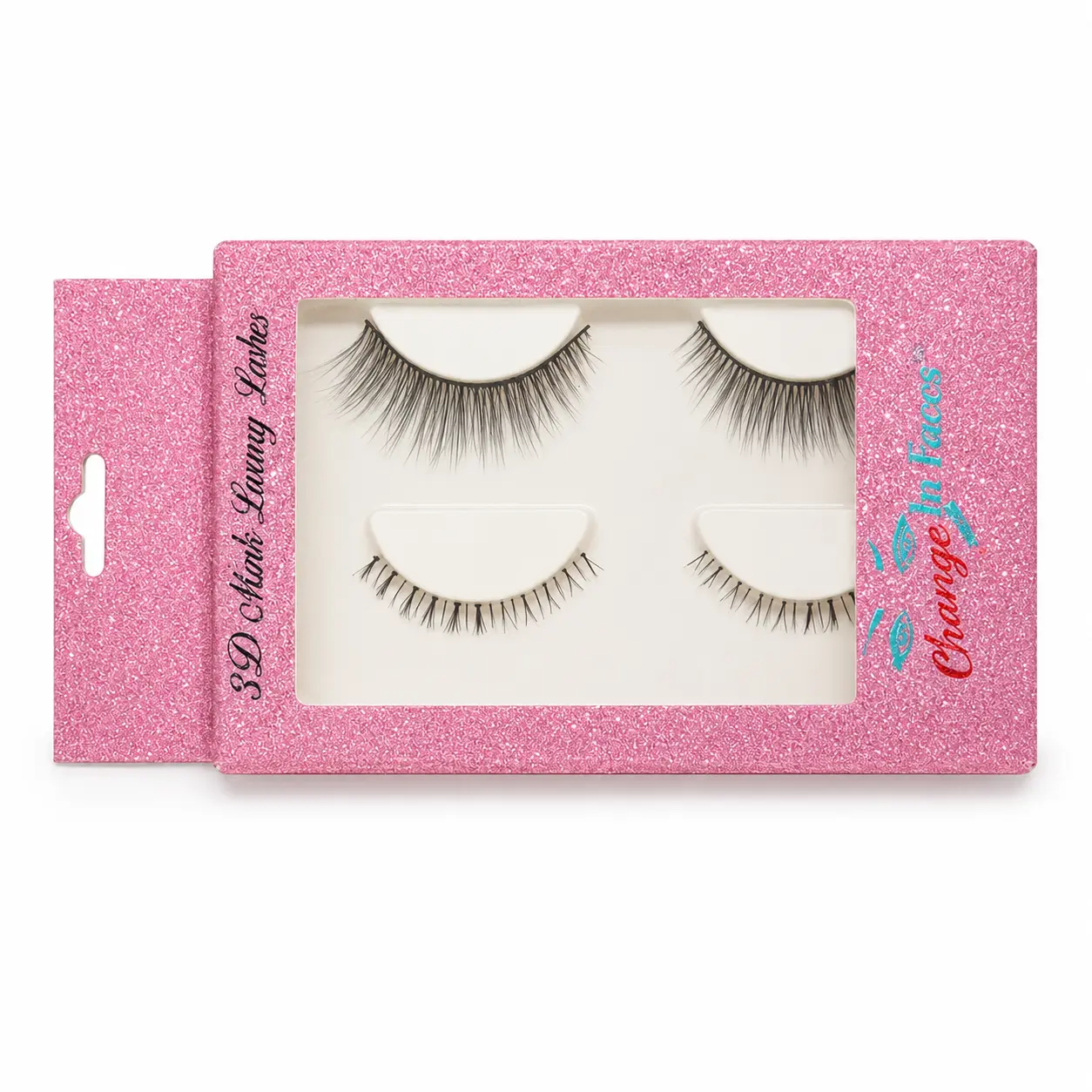 Change In Faces Upper & Lower False Eyelash set – 3D & 5D Natural to Dramatic Styles, 12mm–25mm