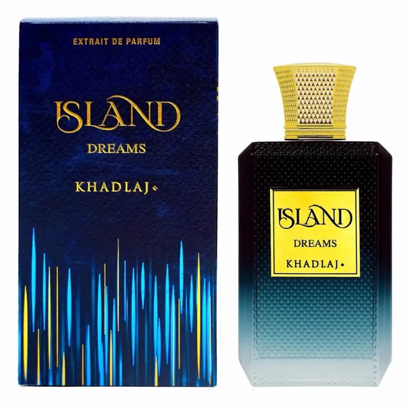Khadlaj Island Dreams Extrait De Parfum Spray for Unisex 3.4 oz/100ml Ambroxan Alluring