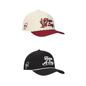 Breezy Golf Have A Day Rope Hat Cream Maroon & Black White WM Phoenix Open Edition Premium Desert & Night Golf Bundle - TikTok Shop