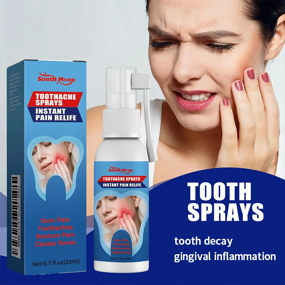 Oral Care Spray 9 –Preventing tooth sensitivity，Relieve swollen and inflamed gums，Relieve tooth decay， Gentle Formula for Daily Use