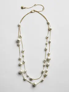 Blair Layered Pearl Necklace - Blair Layered Pearl Necklace