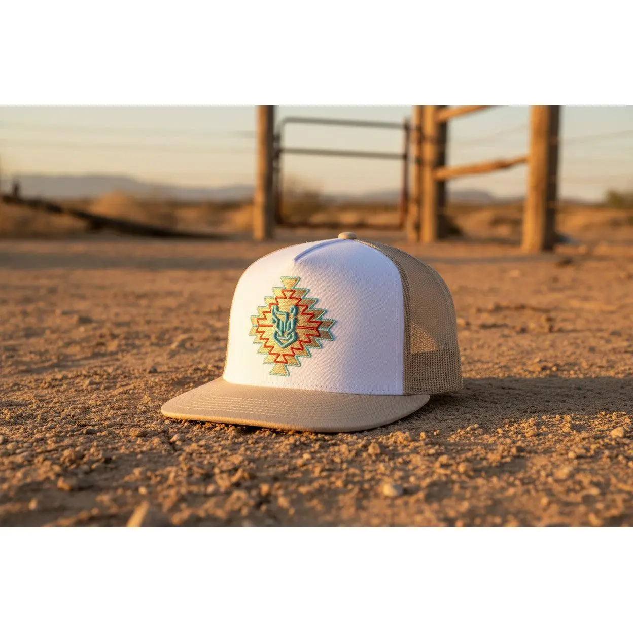 Horse-Bull Hat Arena Aztec