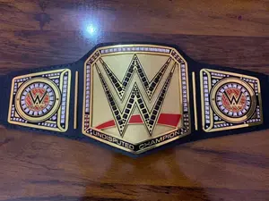 NEW UNDISPUTED CHAMPIONSHIP UNIVERSAL REPLICA BELT 2MM BRASS ADULT SIZE LeatherNEW UNDISPUTED CHAMPIONSHIP UNIVERSAL REPLICA BELT 2MM BRASS ADULT SIZE Leather