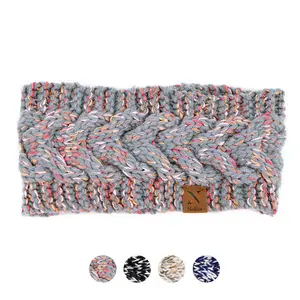 Nollia Women's Speckled Knit Winter Headband Ear Warmer