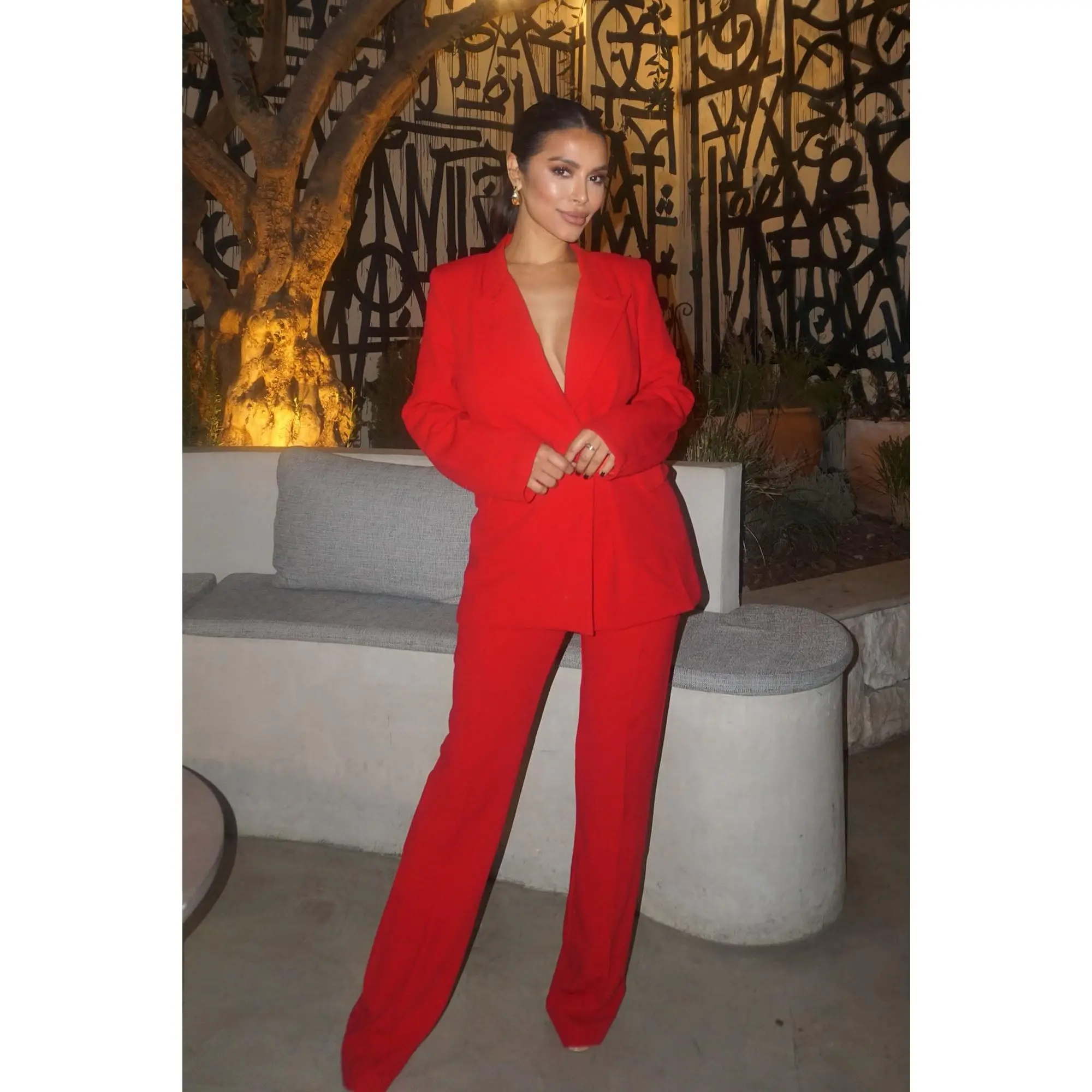 Dreamy Moments Blazer Set - Red Dreamy Moments Blazer Set - Red
