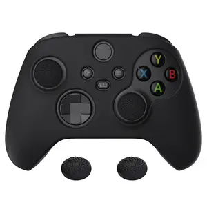 PlayVital Pure Series Anti-slip Silicone Cover Skin with Thumb Grip Caps for Xbox Series X/S Controller & Xbox Core Wireless Controller Console Accessories Console Joystick