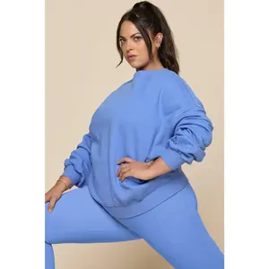 Cloud Crewneck Sweater - Nordic Blue