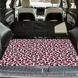 Cargo Liners 1pc Leopard Print Elements Universal Car Trunk Mat for Most Car Models, Size 29.53X39.37 Inches Protects the trunk and reduces wear and tear, Auto Parts Car Trunk Mat for Car Interior, Car Interior Accessory, Car Accessories