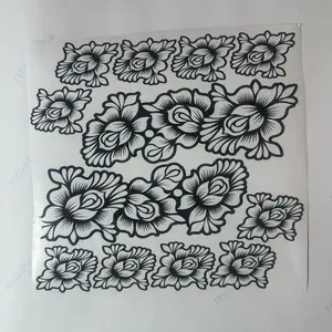 Henna Stencil - Backhand Pattern, Glitter, All, Easy Apply, Single Item Beauty & Personal Care Skincare Tool