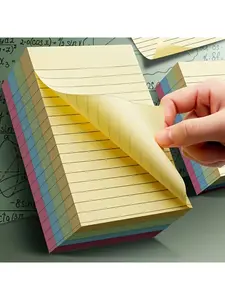 200 pieces of thread stickers in various colors - self-adhesive, easy-to-use note markers suitable for students, offices, and school organizations