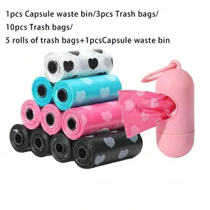 Disposable Diaper Bag, 1 Set Disposable Diaper Bag with Dispenser, Portable Baby Diaper Bag, Home Organizer for Travel, Outdoor, Travel Diaper Tote