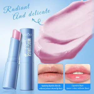 Hyaluronic acid lipstick contains hyaluronic acid moisturizing and lip brightening essence to create radiant lips, mild and shiny Korean beauty cream and moisturizing cream