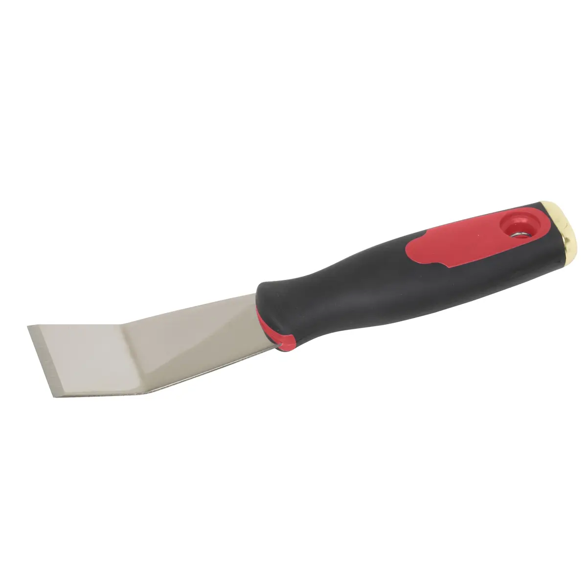 Lisle LIS83650 Auto Repair Tool, 1.5 in. Rigid Stainless-Steel Offset Blade Scraper with Hammer End for Rust Removal, Auto Repair Tools for Strength and Durability