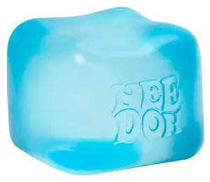 Schylling NeeDoh Nice Cube - Sensory Squeeze Toy with Super Solid Squish - 2.25" Cube - Color May Vary (Pack of 1)