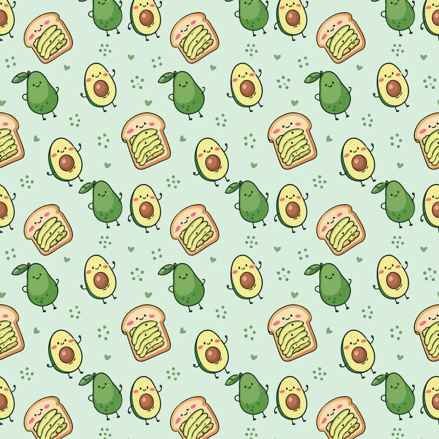 Avo Toast Buddies – Avocado Baby Pajama Onesie