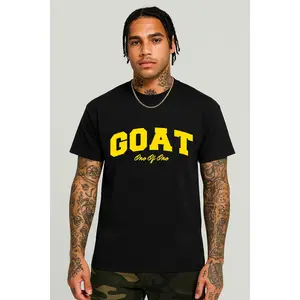 Goat Tee (Yellow Logo)