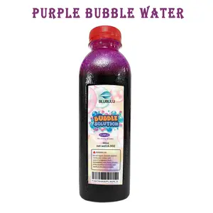 DEHWFT 500ml Color Bubble Liquid Refill - Long lasting, safe, non-toxic, suitable for Easter, parties, weddings Utensils Romantic