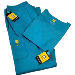 WonderWink Unisex Scrub Set - Real Teal - -New Set Uniforms Workwear Nurse Doctor Technician Menswear Womenswear Stylish Clothing Small medical scrubs study outfit fashion Casual